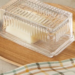 Zara Home Butter Dish Clear